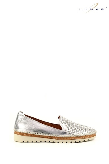 Lunar Garbo Silver Lea. marat Shoes (N75861) | £68