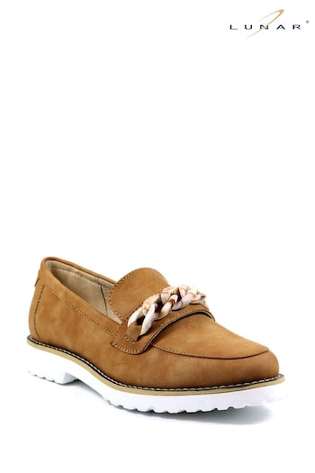 Lunar Noella Brown Shoes (N75899) | £50