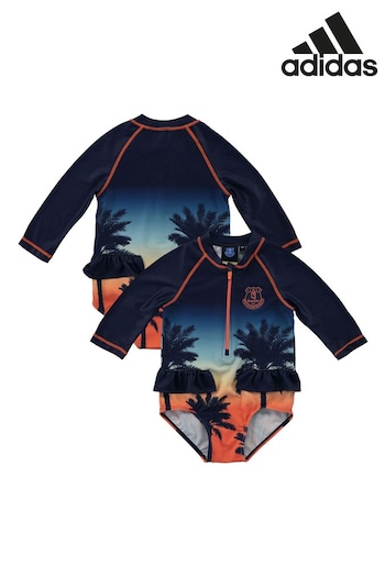 adidas Blue Everton Hawaiian Swimsuit (N75907) | £25