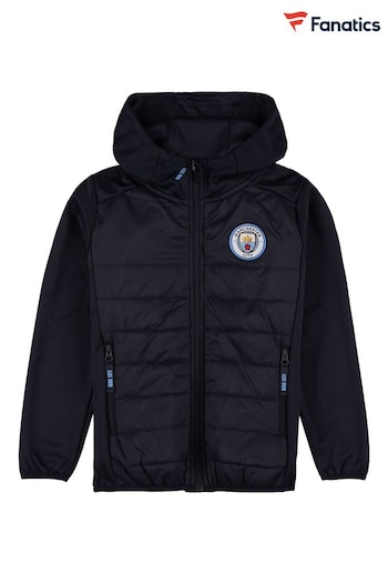 adidas Black Manchester City Hybrid Jacket (N75909) | £65