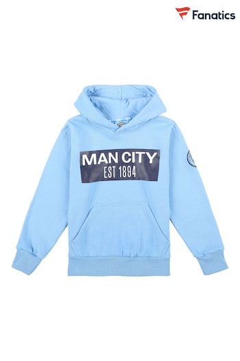 adidas Blue Manchester City Graphic Hoodie (N75921) | £40
