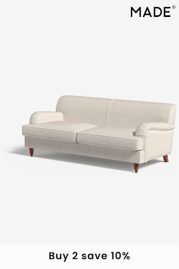 MADE.COM Pax Boucle Off White Orson 3 Seater Sofa (N76200) | £1,099