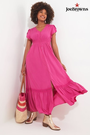 Joe Browns Pink Petite Colourblock Boho Maxi Dress (N76541) | £60
