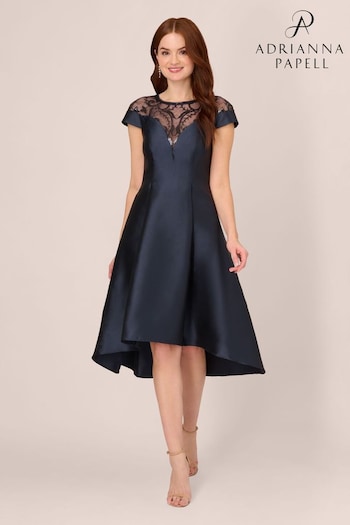Adrianna Papell Blue Studio Mikado Short Dress (N76836) | £139