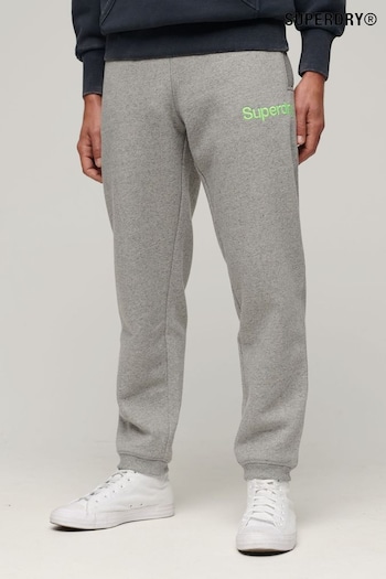 Superdry Grey Core Logo Classic Wash Joggers (N76925) | £55