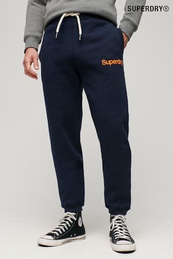 Superdry Blue Core Logo Classic Wash Joggers (N76953) | £55