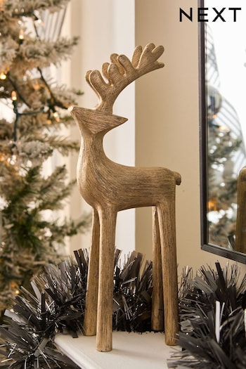 Gold XL Stag Ornament (N77077) | £18