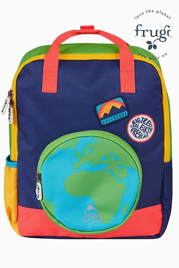 Frugi Planet Earth Ramble Rainbow Backpack (N77175) | £30