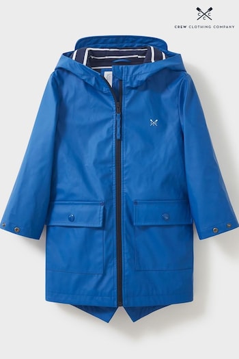 Crew Clothing Watches Company Blue Parka Jacket (N77349) | £44 - £52