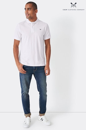 Crew Jersey Clothing Classic Pique Polo Shirt (N77398) | £40
