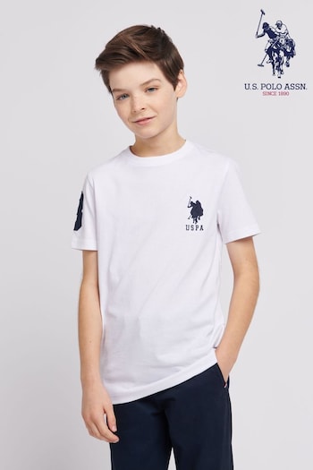 U.S. Polo Kids Assn. Boys Player 3 T-Shirt (N77407) | £25 - £30