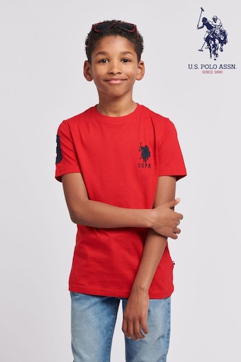 U.S. Polo Kids Assn. Boys Player 3 T-Shirt (N77419) | £25 - £30