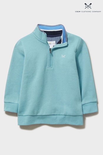 Crew Clothing Op-Art Company Half Zip Sweatshirt (N77462) | £28 - £36