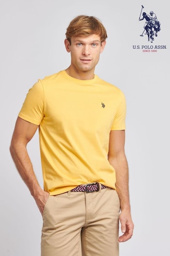 U.S. Polo Assn. Mens Regular Fit Blue Double Horsemen T-Shirt (N77510) | £25