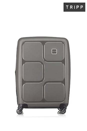 Tripp Grey New World Medium 4 wheel 65cm Suitcase (N77665) | £59