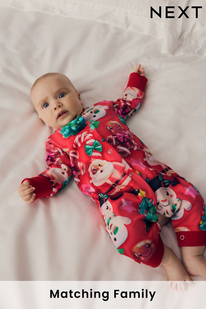 Red baby grow outlet