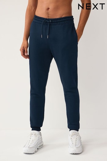 Navy Skinny Fit Cotton Rich Jersey Joggers (N77823) | £26