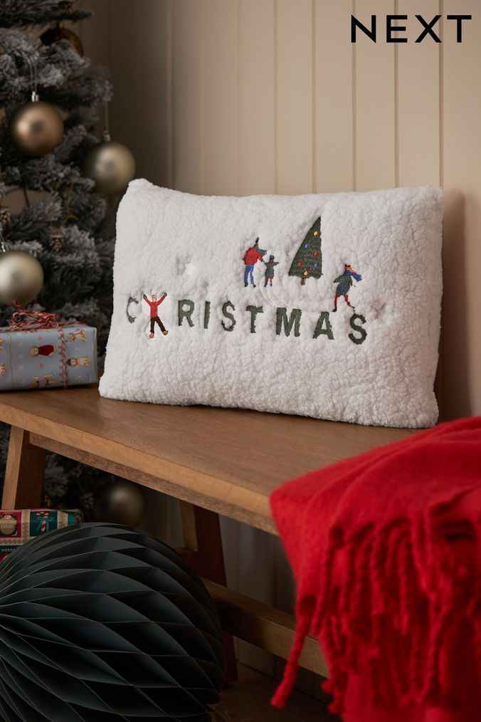 Large christmas cushions top