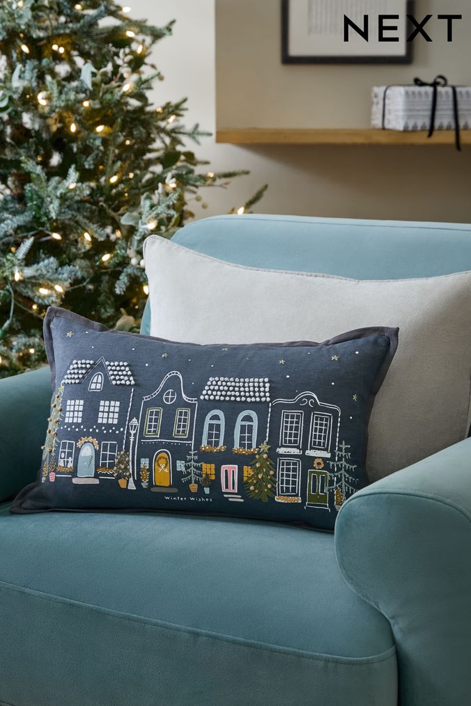 Next home cushions grey shop