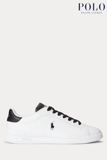 Polo gray Ralph Lauren White Courts (N78233) | £115