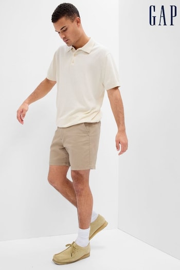Gap Khaki Green 7" Chino Shorts (N78286) | £30