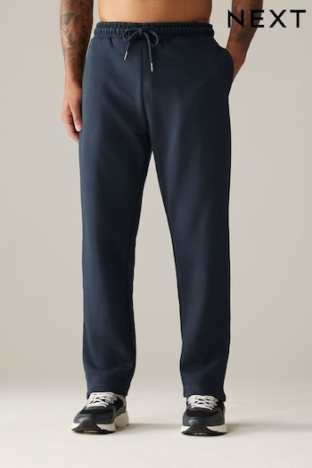 Navy Blue Cotton Rich Jersey Joggers (N78303) | £26