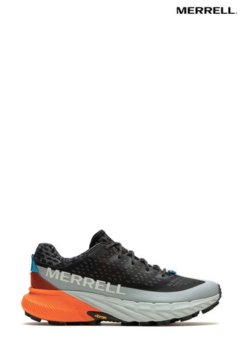 Merrell Black Mens Agility Peak 5 Trainers (N78471) | £140