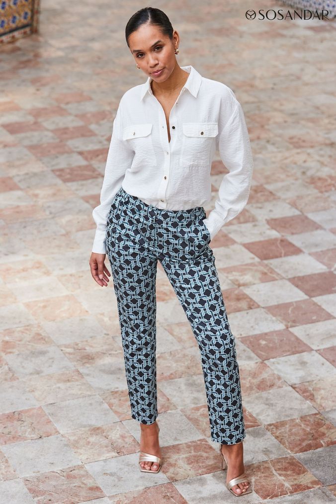 Next tapered sales harem trousers