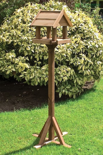 Rowlinson Brown Bisley Garden Bird Table (N78686) | £125