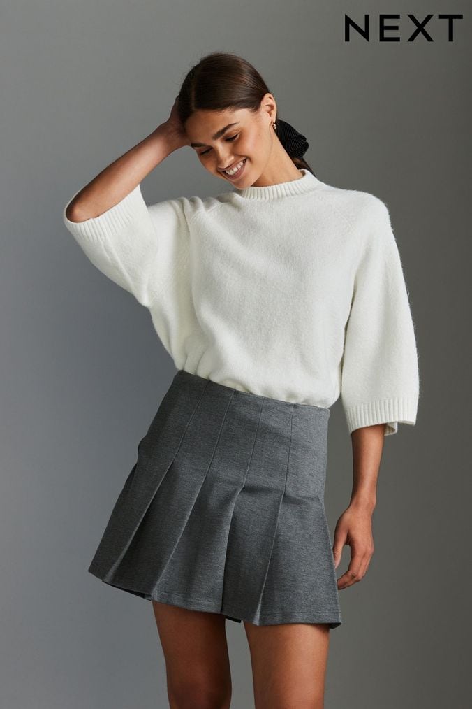 Womens pleated skirt uk sales