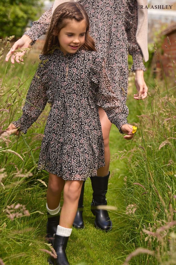 Next girls leopard print dress sales