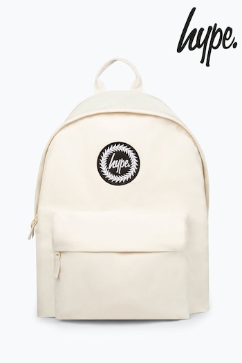 Hype. White Iconic Backpack (N79236) | £25