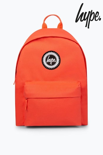 Hype. Orange Iconic Backpack (N79264) | £25