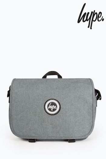 Hype. Grey Marl Messenger Bag (N79292) | £40