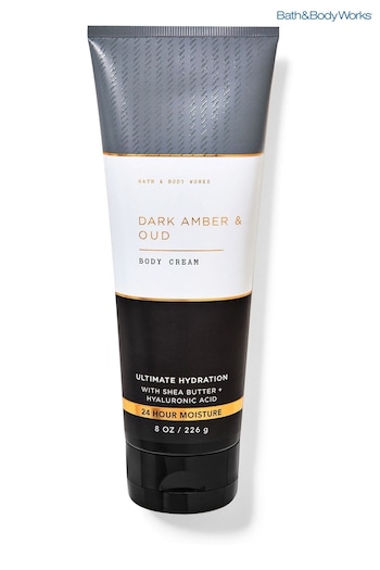 Bath & Body Works Dark Amber Oud Ultimate Hydration Body Cream 3.4 oz / 100 ml (N79306) | £14
