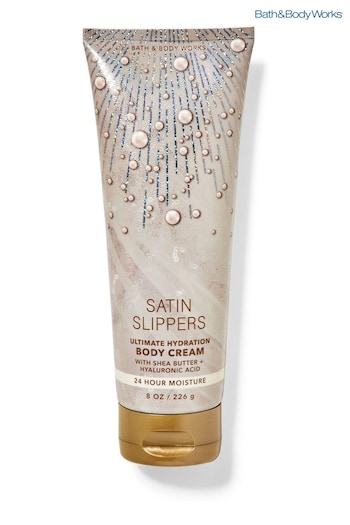 Bath & Body Works Satin Slippers Ultimate Hydration Body Cream 8 oz / 226 g (N79325) | £14