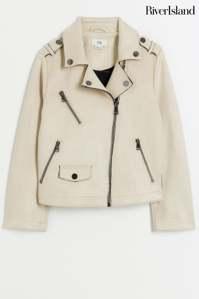 River island baby girl leather jacket deals