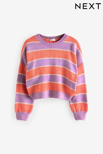 Multi Stripe Boxy Jumper (3-16yrs) (N79953) | £20 - £25