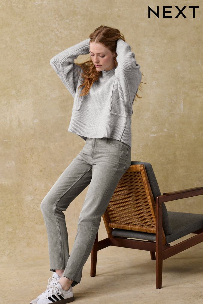Grey jeans womens uk 2025