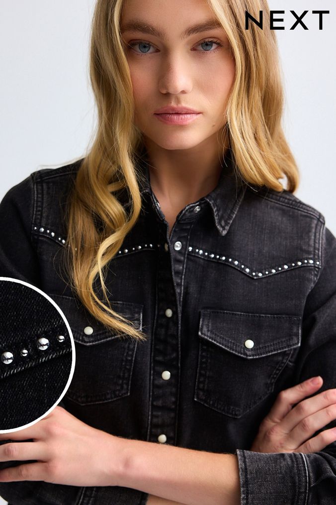 Womens Denim Jackets Oversized Denim Jackets Next UK