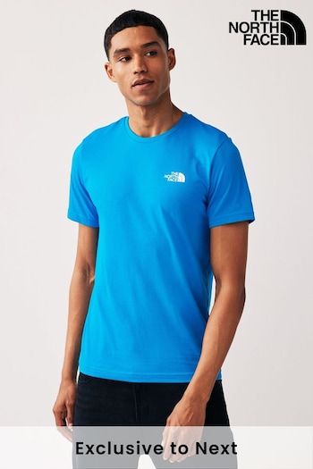 For Vans Small Logo T-Shirt Blue Sky Mens Simple Dome Short Sleeve T-Shirt (N90142) | £24