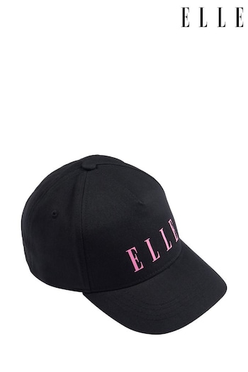 Elle Junior Girls Canvas Black Cap (N90165) | £10