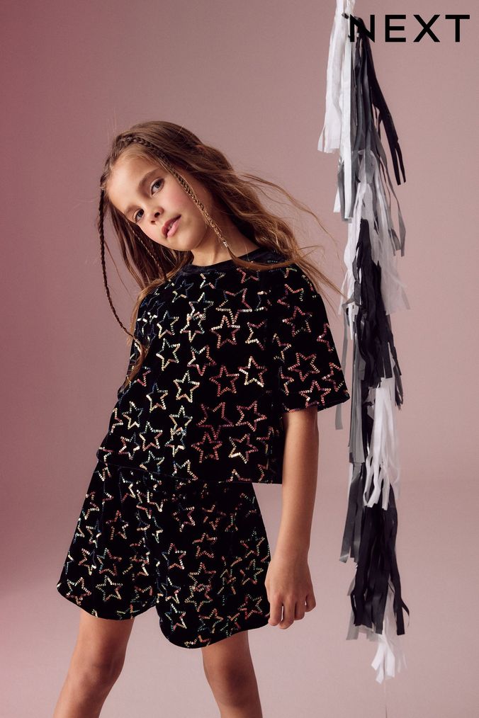 Shimmer tops for girls discount