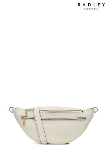 Radley London Medium Derwent Drive Ziptop Sling White Bag (N94830) | £179