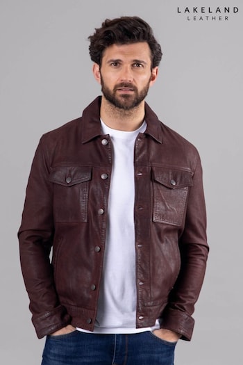 Lakeland Leather Milburn Leather Brown Jacket (N94941) | £249