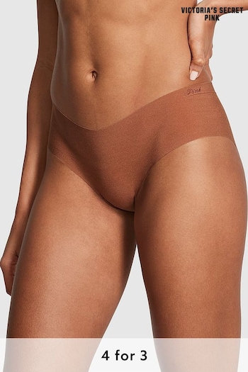 Victoria's Secret PINK Nude Caramel Hipster No Show Knickers (N94996) | £9