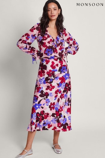 Monsoon Vittoria Floral Print Skirt (N95141) | £59