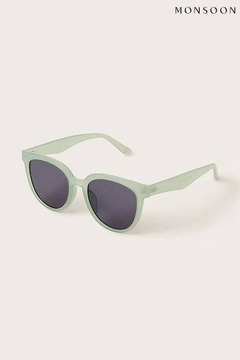 Monsoon Green Squared Sunglasses SVNX (N95165) | £15