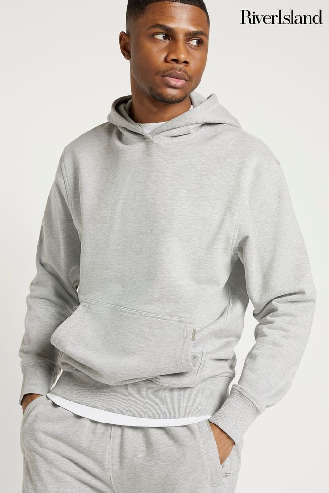 Mens hoodies river island clearance