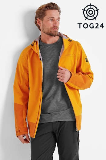 Tog 24 Mens Orange Bowston Waterproof Jacket (N95265) | £125